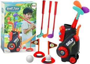 Mini golfa komplekts bērniem futrālī uz riteņiem cena un informācija | Attīstošās rotaļlietas | 220.lv