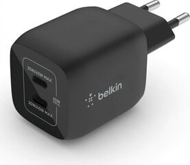 Belkin WCH011VFBK 60 W цена и информация | Зарядные устройства для телефонов | 220.lv