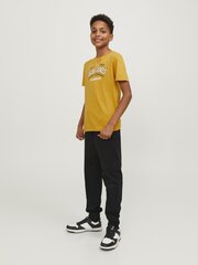 Jack & Jones детская футболка 12237367*01, желтый 5715425346873 цена и информация | Рубашки для мальчиков | 220.lv