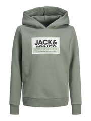 Jack & Jones bērnu sporta krekls 12254120*01, olīva/ag 5715514900030 cena un informācija | Zēnu jakas, džemperi, žaketes, vestes | 220.lv