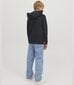 JACK & JONES JUNIOR bērnu sporta krekls 12152841*05, melns/melns 5715321545936 cena un informācija | Zēnu jakas, džemperi, žaketes, vestes | 220.lv