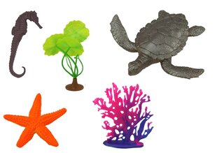 Jūras dzīvnieku figūriņu komplekts, 7 gab. cena un informācija | Rotaļlietas zēniem | 220.lv