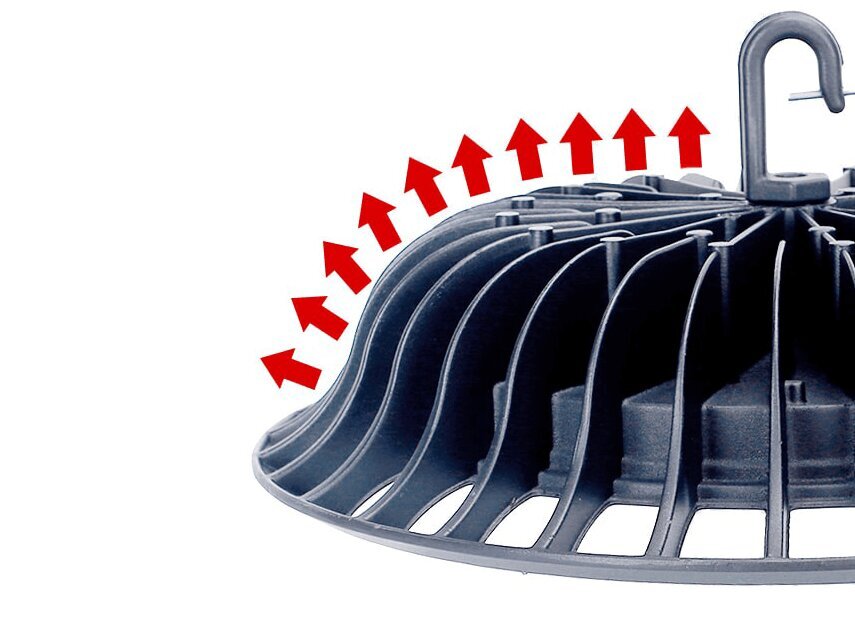 Rūpnieciskā LED lampa High Bay UFO цена и информация | Āra apgaismojums | 220.lv