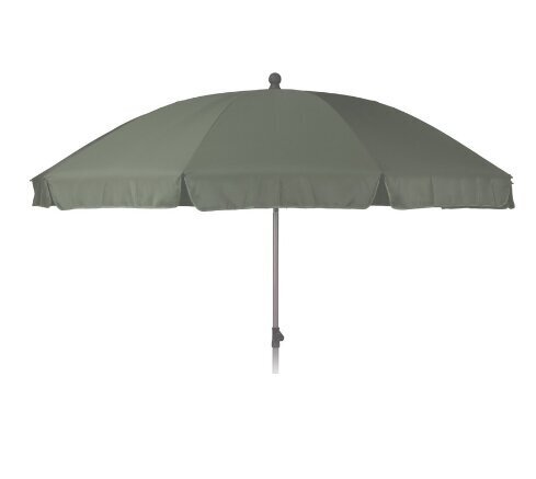 Dārza lietussargs 250 cm, pelēks cena un informācija | Saulessargi, markīzes un statīvi | 220.lv