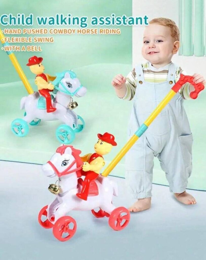 Bērnu rotaļlieta uz nūjas Electronics LV-846, 1 gab. цена и информация | Rotaļlietas zīdaiņiem | 220.lv