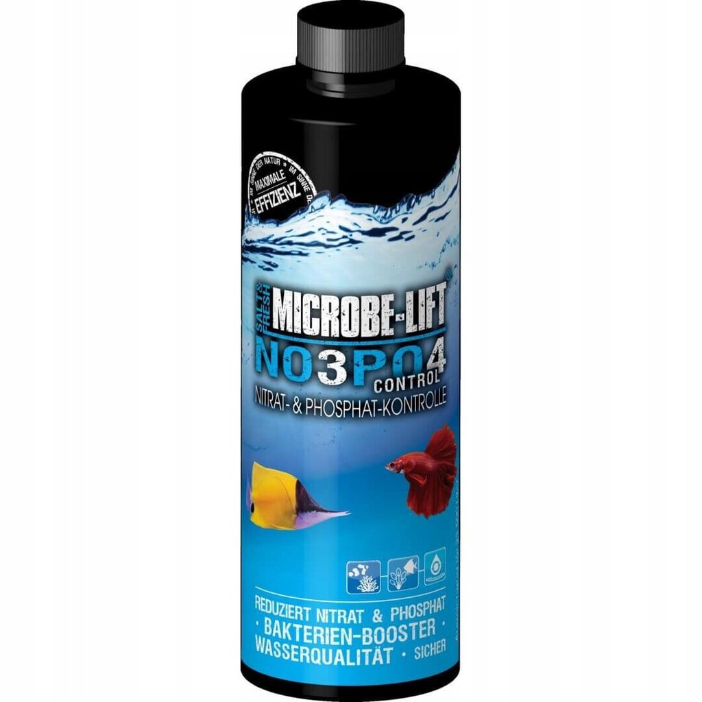 Microbe-Lift NO3 PO4 Control 118ml Noņem nitrātus un fosfātus цена и информация | Mikroorganismi, baktērijas | 220.lv
