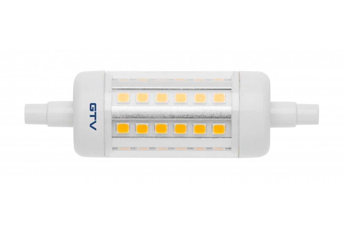 LED R7s lampa J78, 4000K, 5W, 500lm, LD-J7806WE-40, GTV цена и информация | Spuldzes | 220.lv