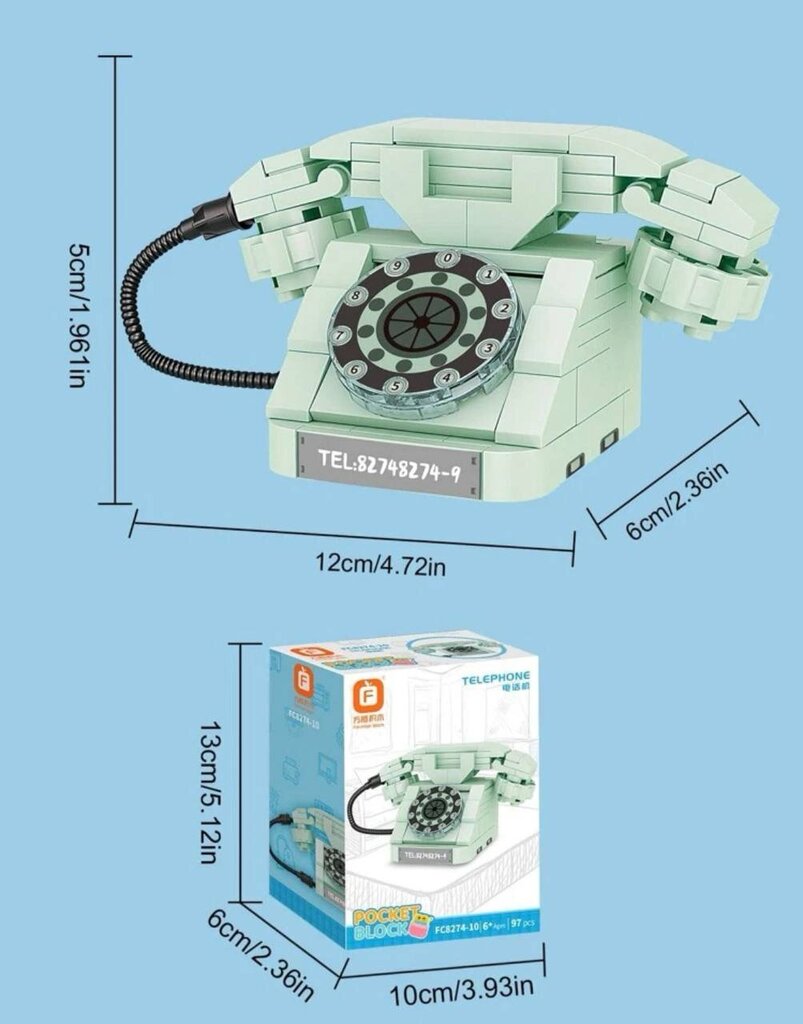 Bloku konstruktors bērniem Electronics LV-854, 1 gab. cena un informācija | Konstruktori | 220.lv