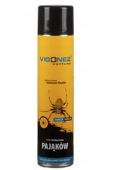 Vigonez aerosols pret zirnekļiem 0,6 kg 600 ml cena un informācija | Līdzekļi pret odiem un ērcēm | 220.lv
