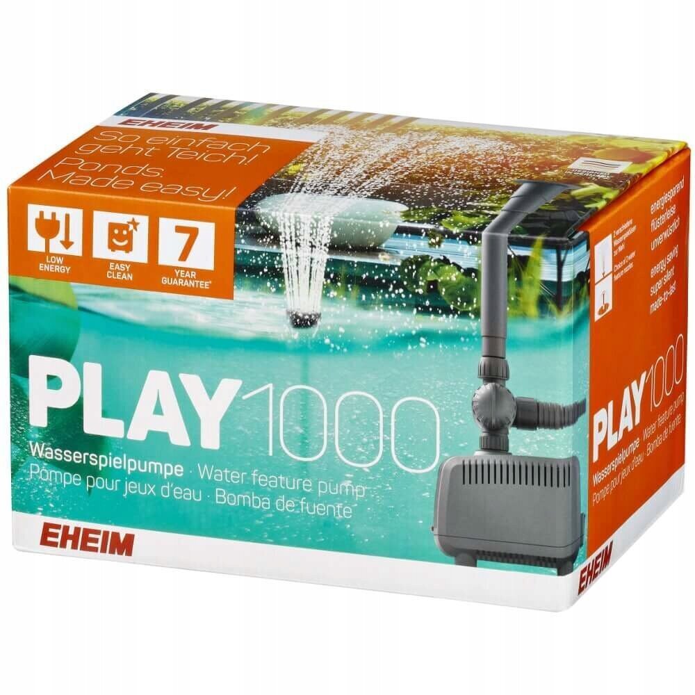Eheim Play 1000 dīķa strūklakas sūknis + 2 sprauslas cena un informācija | Dārza baseini un to kopšanas līdzekļi | 220.lv