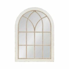 Настенное зеркало DKD Home Decor Деревянный Белый (79 x 4 x 110 cm) цена и информация | Зеркала | 220.lv