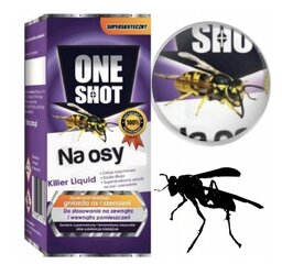 One Shot vapsvų skystis 0,2 кг 100 мл цена и информация | Для борьбы с насекомыми | 220.lv