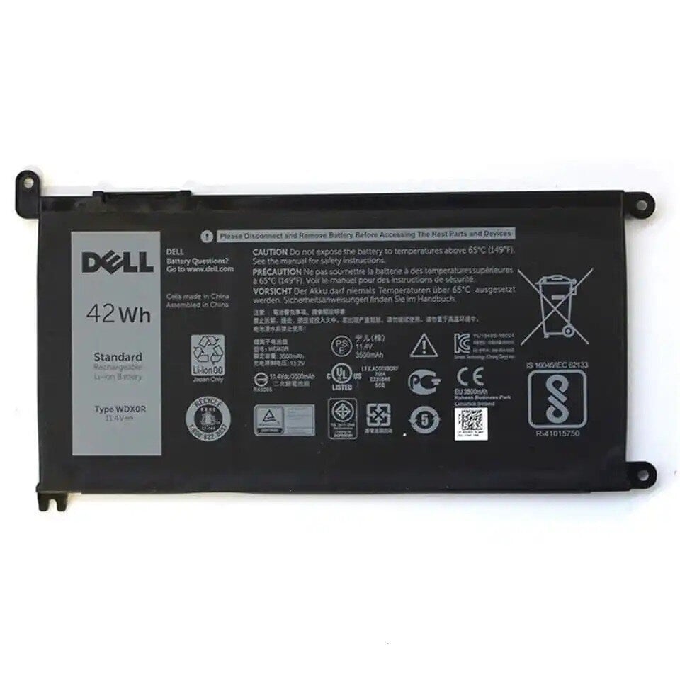 Dell WDX0R цена и информация | Akumulatori portatīvajiem datoriem | 220.lv