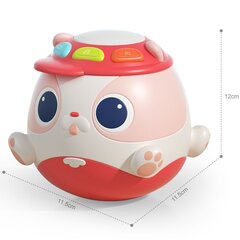 Интерактивная музыкальная игрушка щенок, розовый, WOOPIE BABY цена и информация | Развивающие игрушки | 220.lv