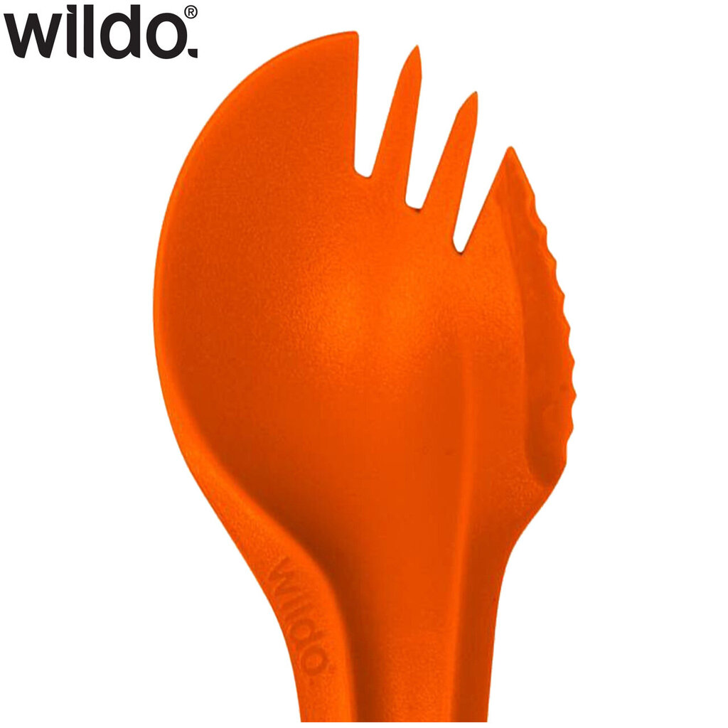 Pārgājienu dakša Wildo Spork 3 in 1, 16x4.5 cm цена и информация | Ugunskura katli, trauki un galda piederumi  | 220.lv