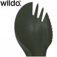 Tūrisma dakša Wildo Spork 3 in 1, 16x4.5 cm cena un informācija | Ugunskura katli, trauki un galda piederumi | 220.lv