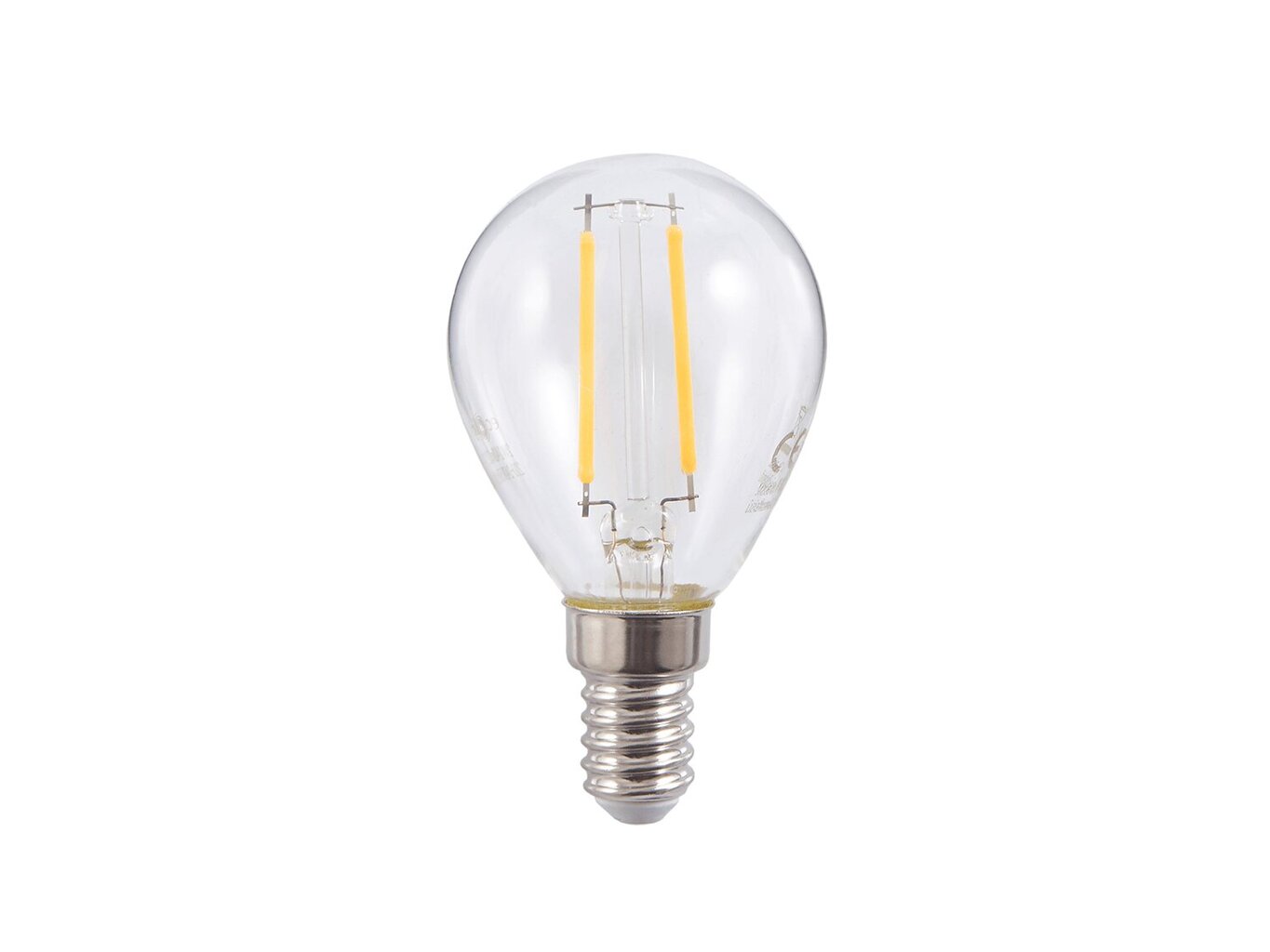 LED spuldze Eco-Light Filament E14, 2700K, 1 gab. cena un informācija | Spuldzes | 220.lv