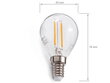 LED spuldze Eco-Light Filament E14, 2700K, 1 gab. cena un informācija | Spuldzes | 220.lv