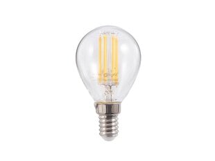 Светодиодная лампа E14 6W Filament - теплый белый (2700K) цена и информация | Лампочки | 220.lv