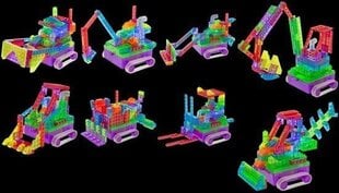 Konstruktors Laser Pegs 8in1 Construction Runner LASE0015 cena un informācija | Konstruktori | 220.lv