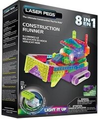 Konstruktors Laser Pegs 8in1 Construction Runner LASE0015 цена и информация | Конструкторы и кубики | 220.lv