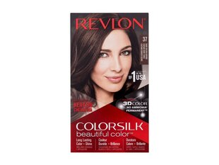 Краска для волос Revlon Colorsilk Beautiful Color, 37 Dark Golden Brown, 1шт. цена и информация | Краска для волос | 220.lv