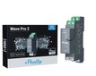 Viedais relejs Wi-Fi Bluetooth LAN Shelly Qubino Wave Pro 2 цена и информация | Drošības sistēmas, kontrolieri | 220.lv