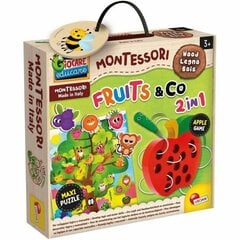 Izglītojoša spēle Lisciani Giochi Fruits & Co 2 in 1 cena un informācija | Attīstošās rotaļlietas | 220.lv