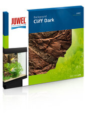 Juvel Cliff Tumšais strukturālais fons, 60x55x3,5cm cena un informācija | Akvārija augi, dekori | 220.lv