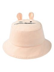 Панама BE SNAZZY Bunny Light Beige CDL-0014 520763818 цена и информация | Шапки, перчатки, шарфы для девочек | 220.lv