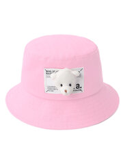 Панама для девочек Be Snazzy Teddy Light Pink CDL-0004 520763811, розовый цена и информация | Шапки, перчатки, шарфы для девочек | 220.lv