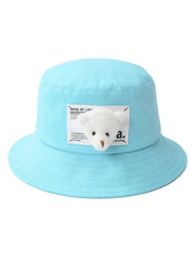 Панама для девочек Be Snazzy Teddy Aquamarine CDL-0004 520763813, синий цена и информация | Шапки, перчатки, шарфы для девочек | 220.lv