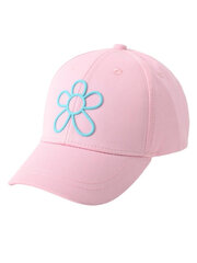 Бейсболка для девочек Be Snazzy Flower Pink CZD-0181 520763790, розовый цена и информация | Шапки, перчатки, шарфы для девочек | 220.lv