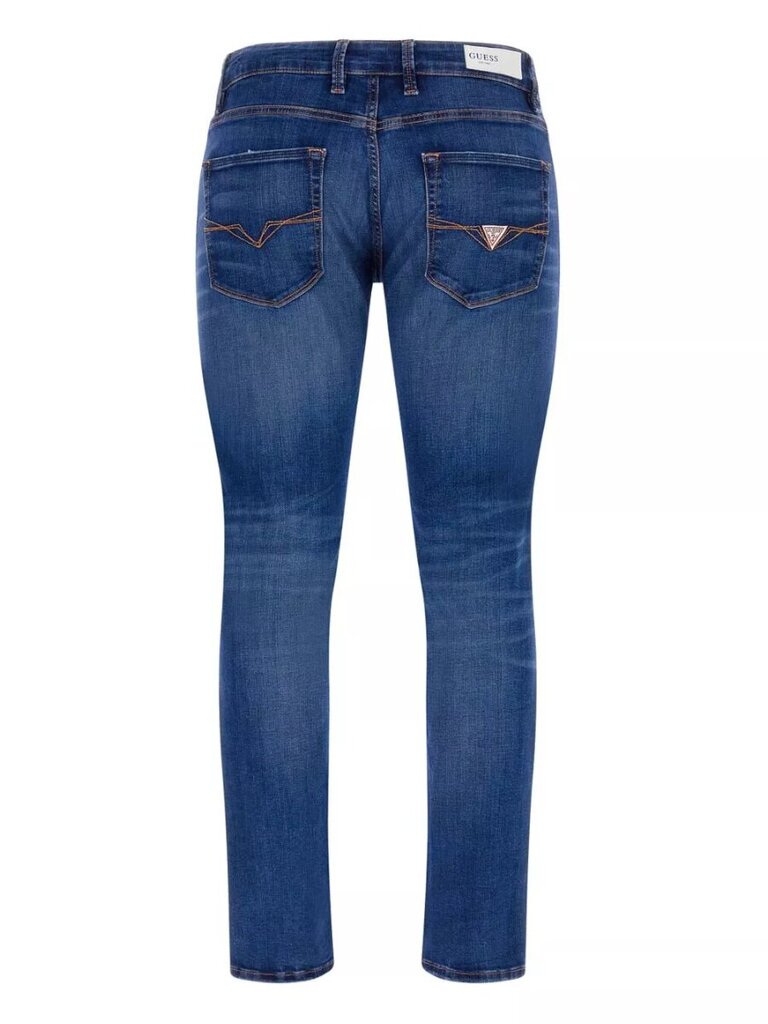 Guess Jeans džinsi vīriešiem Angels Hotlap M4RAN2 D58O2 HOAP 32', zils cena un informācija | Vīriešu džinsi | 220.lv