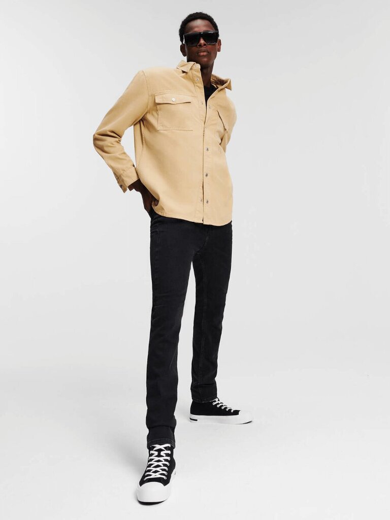 Karl Lagerfeld džinsi vīriešiem Skinny 240D1101 563760131, melni cena un informācija | Vīriešu džinsi | 220.lv