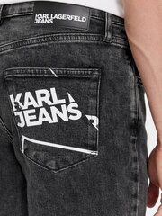 Karl Lagerfeld Džinsi vīriešiem Slim 240D1115 563760140, pelēki cena un informācija | Vīriešu džinsi | 220.lv