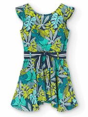 Платье Boboli Tropic Print 458018 520239329, зеленый цена и информация | Платья для девочек | 220.lv