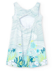 Платье BOBOLI Marine White 458085 520239362 цена и информация | Платья для девочек | 220.lv