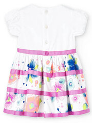 Платье BOBOLI Flower Print White 708195 520239595 цена и информация | Платья для девочек | 220.lv