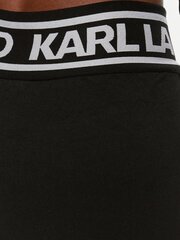 Леггинсы Karl Lagerfeld Skinny Black 240W1054 563760097, черный цена и информация | Женские брюки | 220.lv