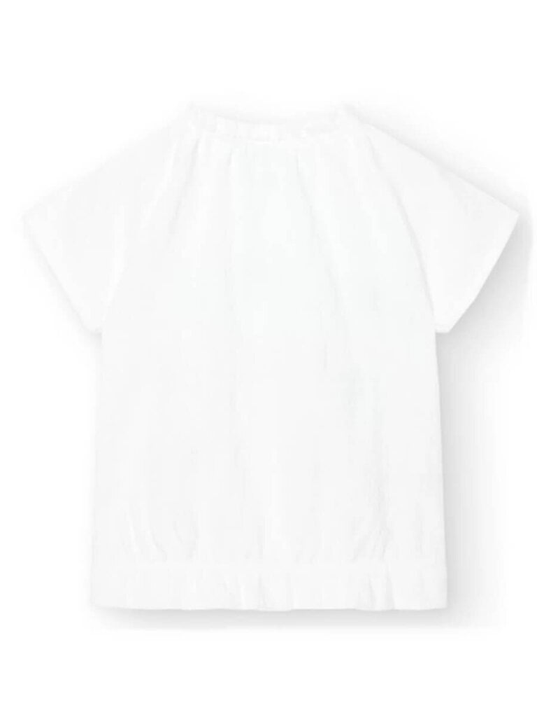 T-krekls meitenēm Boboli 248082 520238937, balts cena un informācija | Krekli, bodiji, blūzes meitenēm | 220.lv