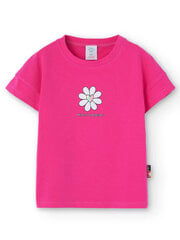 Футболка для девочек Boboli, розовая цена и информация | Рубашки для девочек | 220.lv