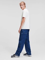 T-krekls vīriešiem Karl Lagerfield Jeans Monogram White 236D1704 563760199, balts цена и информация | Мужские футболки | 220.lv
