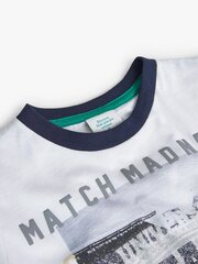 T-krekls zēniem Boboli 508115 520239416, balts цена и информация | Рубашки для мальчиков | 220.lv