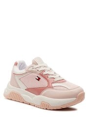 Повседневная обувь TOMMY HILFIGER Pink White T3A9-33219-1695X054 цена и информация | Детская спортивная обувь | 220.lv