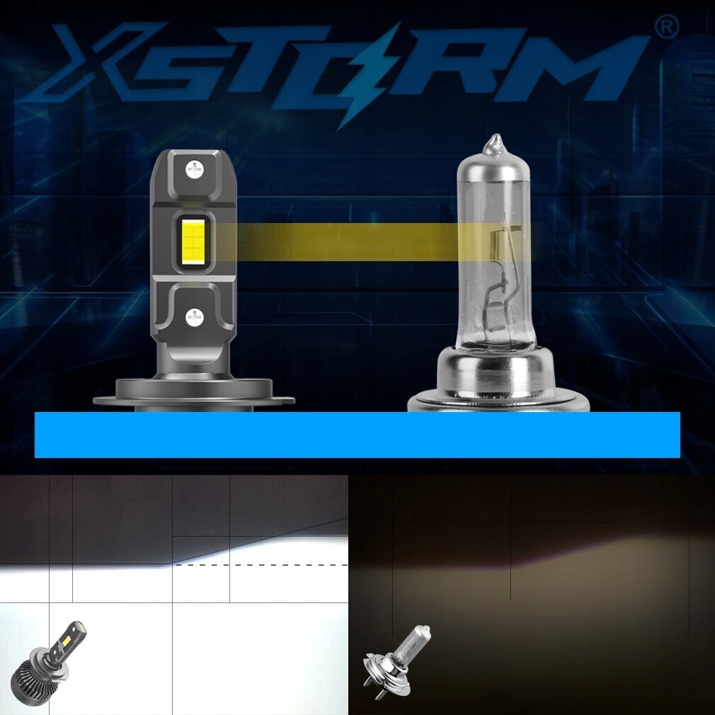 Spuldzes Led Xstorm H7 cena un informācija | Auto spuldzes | 220.lv