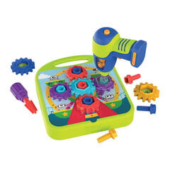 Набор игрушечных инструментов Learning Resources Design& Drill Gears Workshop EI-4104 цена и информация | Конструктор автомобилей игрушки для мальчиков | 220.lv