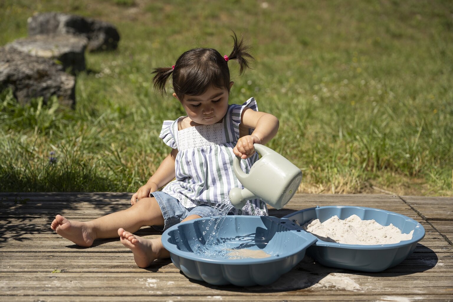 Smilšu kaste Smoby Sandbox, dažādu krāsu cena un informācija | Ūdens, smilšu un pludmales rotaļlietas | 220.lv