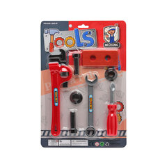 Rotaļlietu mehāniķa instrumentu komplekts, 8gab. cena un informācija | Rotaļlietas zēniem | 220.lv