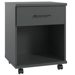 Atvilktņu kaste Aatrium Home Desk, 46x40x58 cm, melna cena un informācija | Datorgaldi, rakstāmgaldi, biroja galdi | 220.lv